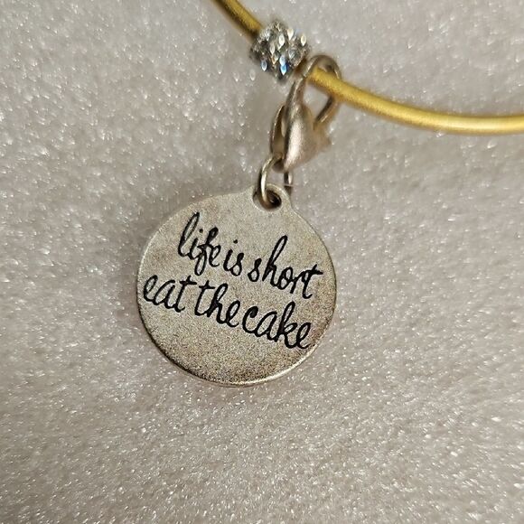 Amanda blue bracelet and charm. - Picture 6 of 6